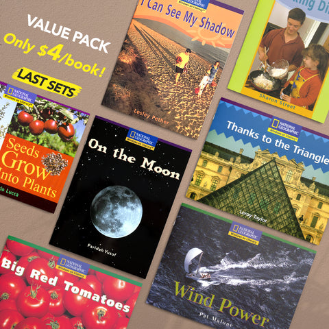 National Geographic Windows on Literacy-Step Up to Fluent (Value Pack), 31 books